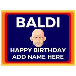 Baldi Birthday Personalised Champagne Gift