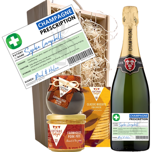 Personalised Birthday Prescription Champagne Hamper - Add Name